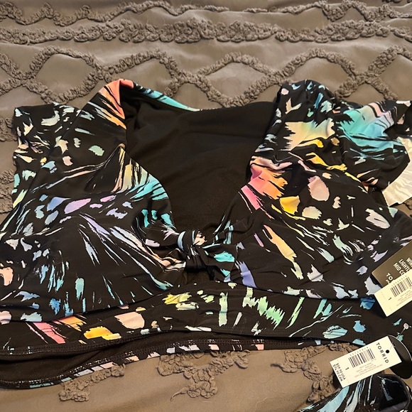 NWT swim skirt and top - Picture 2 of 5